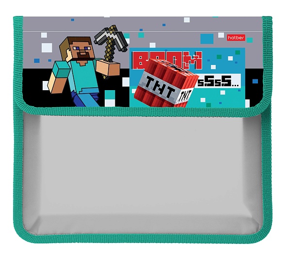 Папка для тетрадей на липучке А5 Hatber Пиксель Бум