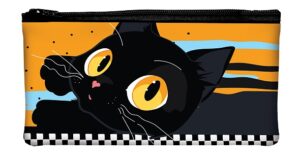 Пенал мягкий на молнии Hatber 205х110мм Мяукни!
