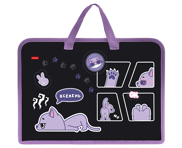 Папка с ручками Hatber Всё лень