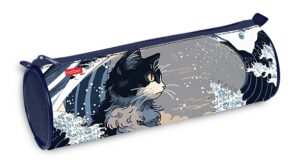 Пенал-Тубус Hatber 210х70мм Большая волна
