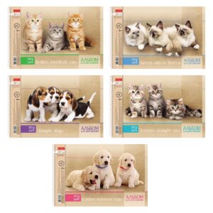 Альбом для рисования 32л. Hatber Зверье мое, спираль