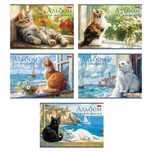Альбом для рисования 24л. Hatber ЗаМУРчательные истории