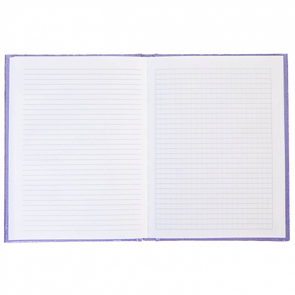 Записная книжка 64л. А6 Hatber METALLIC Бумвинил Золото, тв.обл, клетка/линия