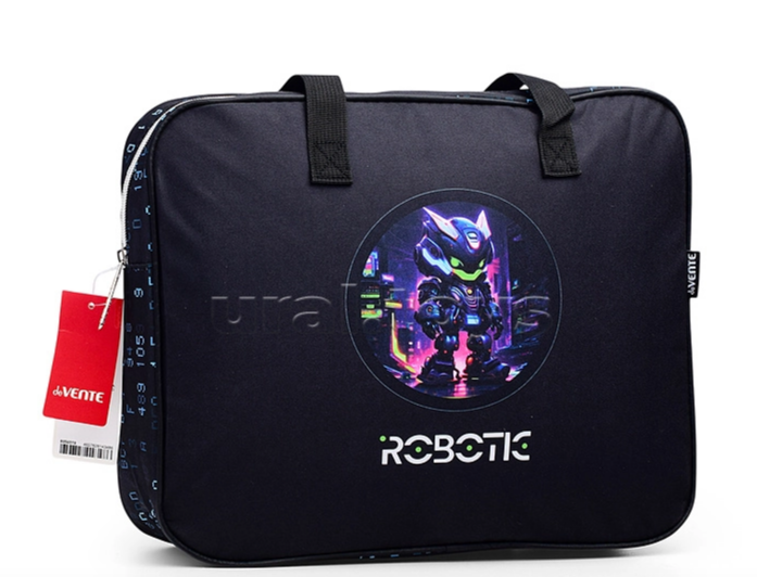 Папка с ручками deVENTE А4 Robotic, текстиль