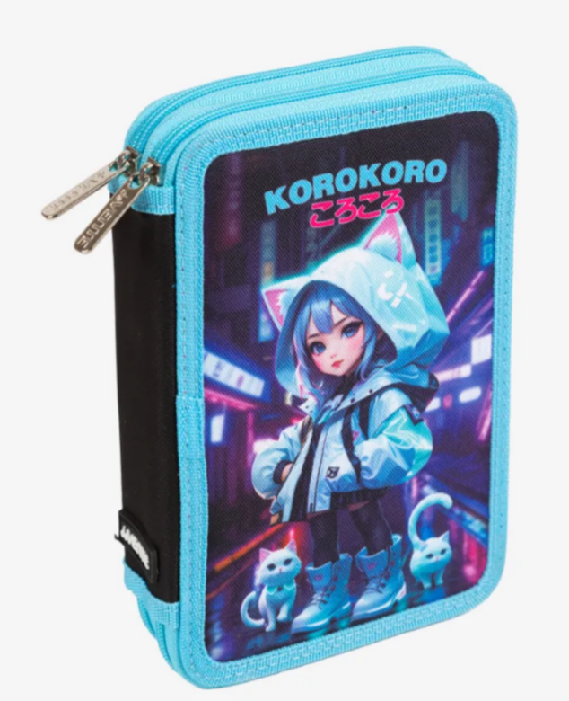 Пенал 2отд. deVENTE 210х140мм Korokoro