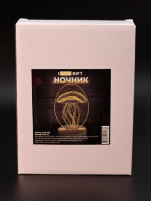 Ночник iLikeGift Jellyfish (Медуза) LED, USB 9х19 см
