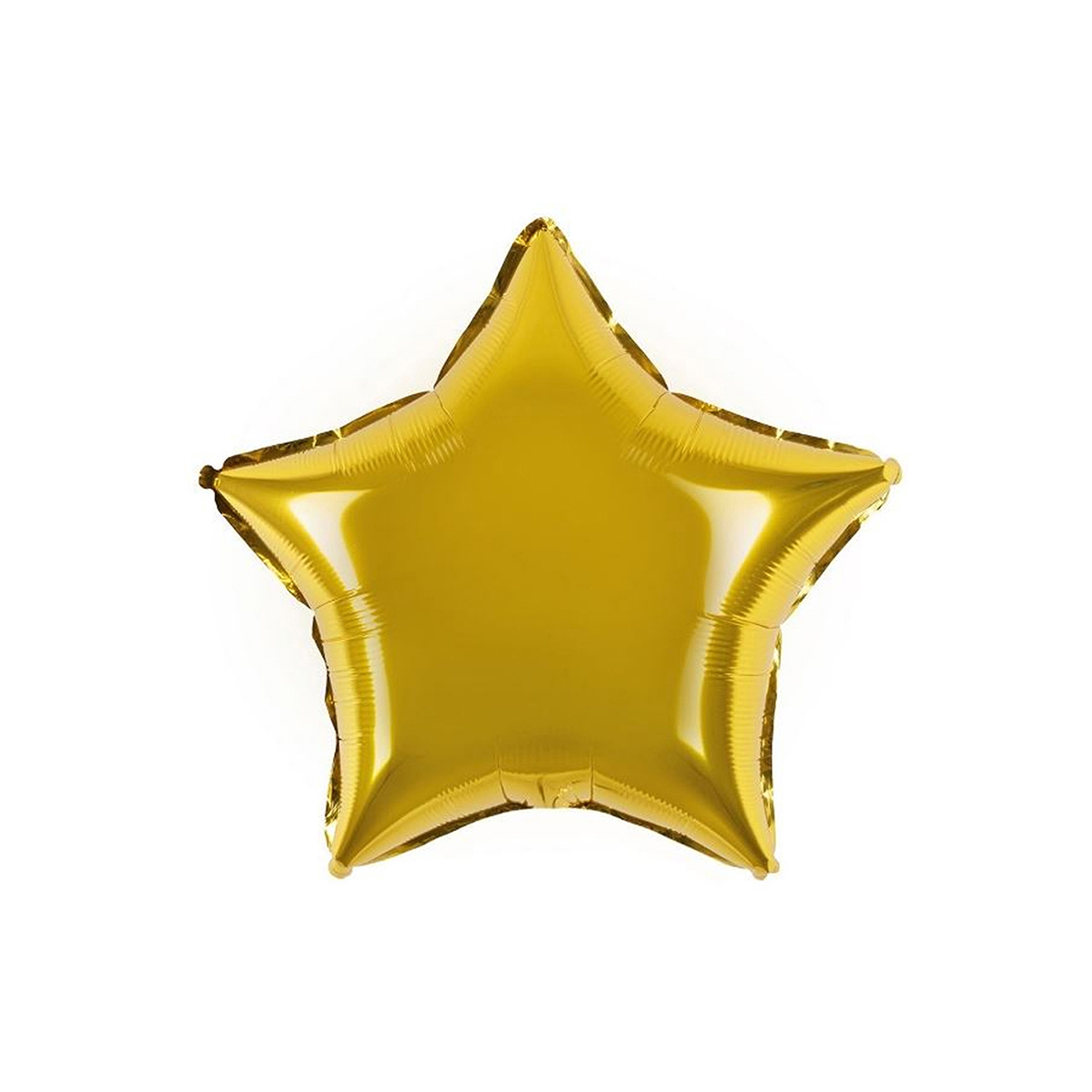 Шар фольгированный Звезда Золото 45см