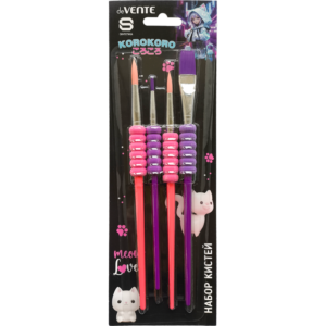 Набор кистей deVENTE Korokoro (синтетика 2,6,10,12)