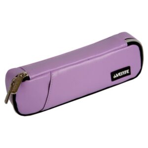 Пенал на молнии deVENTE 220х60мм Private сиреневый