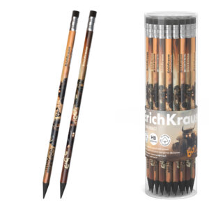 Карандаш чернографитный Erich Krause Road Beast НВ, с ластиком