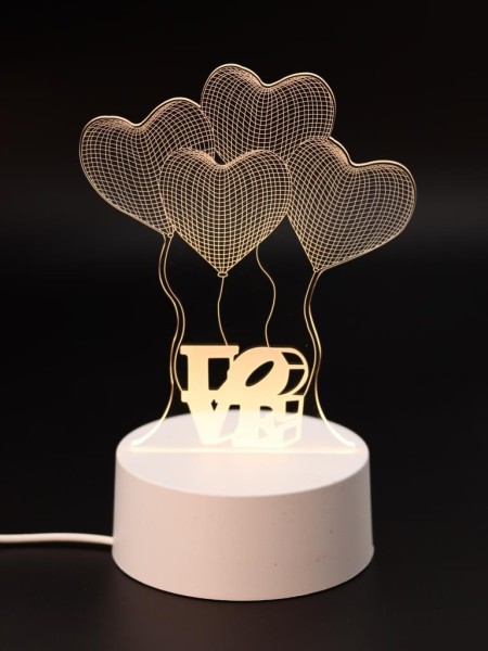 Ночник iLikeGift LOVE LED, USB 9х19 см