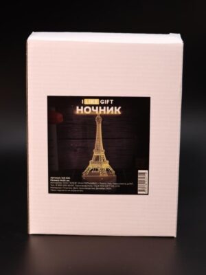 Ночник iLikeGift Eiffel (Эйфелева башня) LED, USB 9х20 см