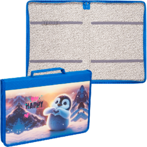 Папка с ручкой deVENTE А4 Happy Pinguin