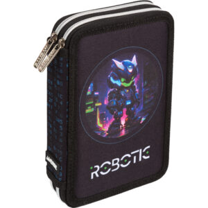 Пенал 2отд. deVENTE 210х140мм Robotic