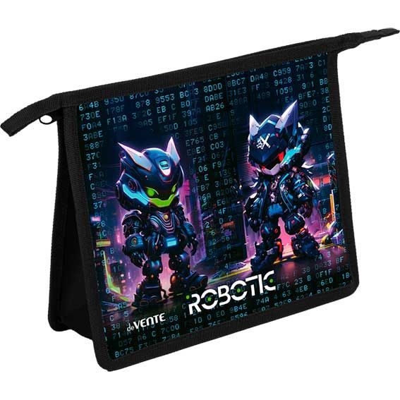 Папка для тетрадей на молнии А5 deVENTE Robotic 3D