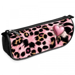 Пенал мягкий на молнии Hatber 200х95х50мм Модный принт