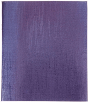 Тетрадь 96л. клетка Hatber METALLIC Бумвинил Фиолетовая