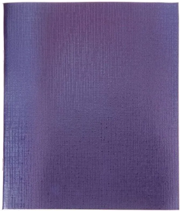 Тетрадь 96л. клетка Hatber METALLIC Бумвинил Фиолетовая