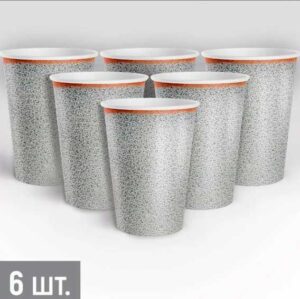 Стакан бумажный Керамическая эстетика (6шт)