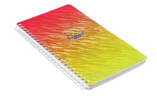 Телефонная книга 80л. А5 Апплика Цветная абстракция, на гребне