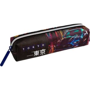 Пенал на молнии deVENTE 210х40мм Label Tokyo Drift, искусст.кожа