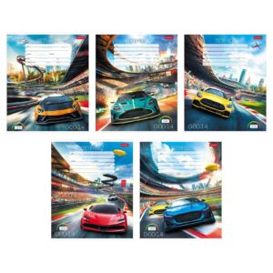 Тетрадь 12 л.клетка Hatber Престижные гонки