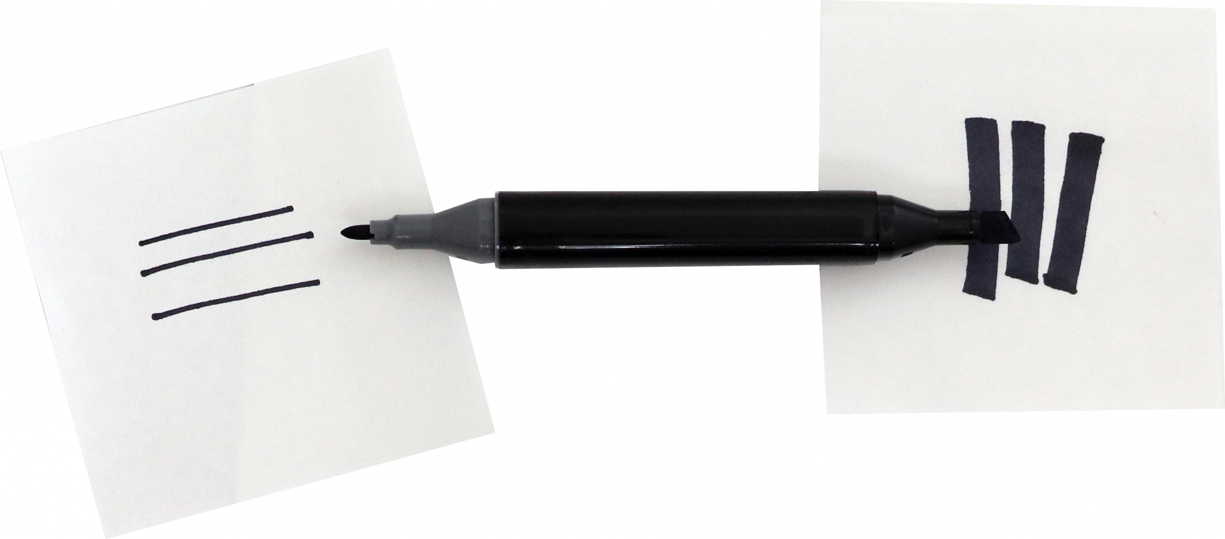 Маркер для скетчинга FANTASIA 2-стор. Black