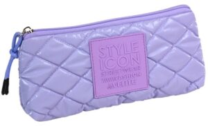 Пенал-косметичка deVENTE 215х100мм Style Icon, сиреневый