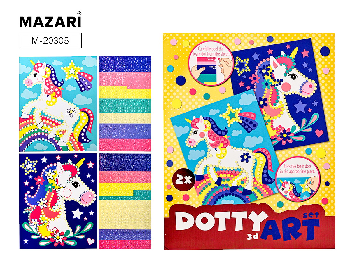 Аппликация ЕДИНОРОГИ из EVA