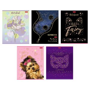 Тетрадь 48 л. клетка Hatber Золотое вдохновение