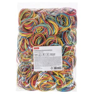 Резинки для банкнот 1000г Hatber, диаметр 50мм