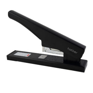Степлер №23/6/8/10/13/15 Hatber Profi до 120л. металлический черный