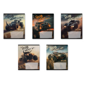 Тетрадь 18л.линия Erich Krause Road Beast