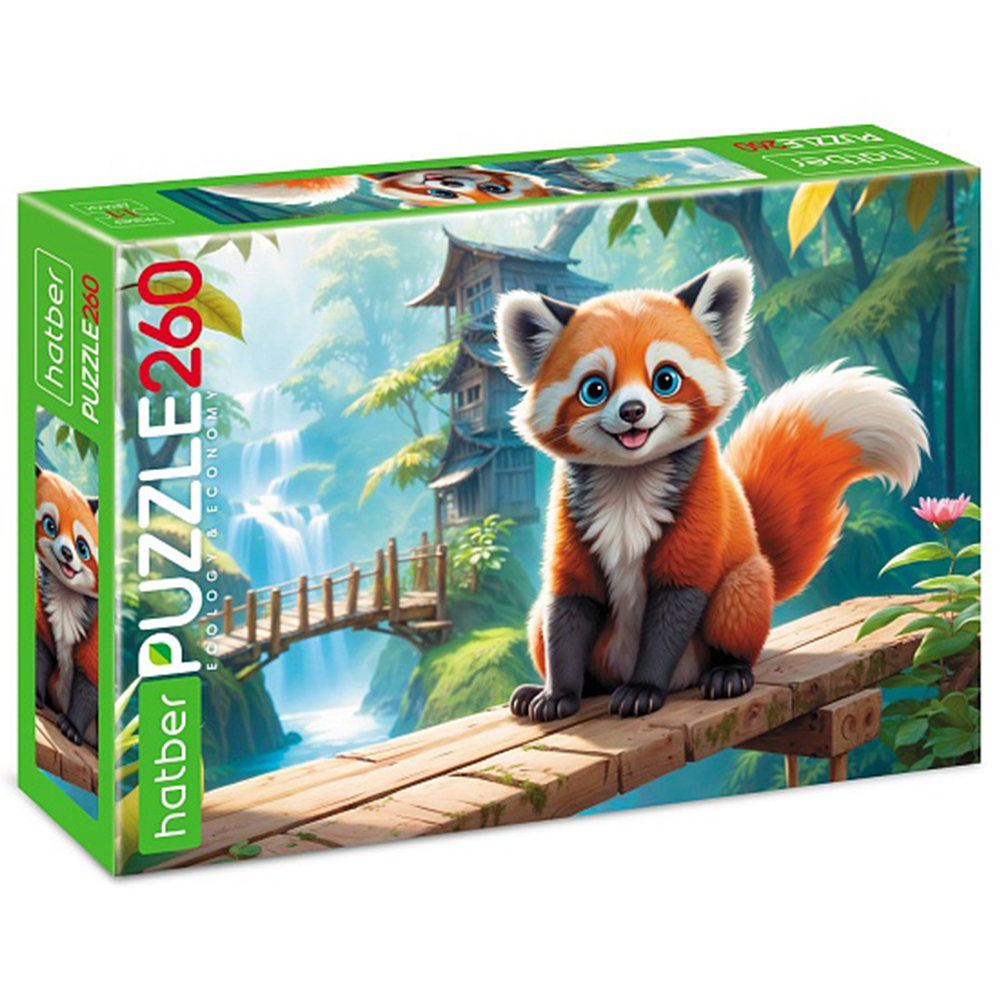 ПАЗЛЫ 260 эл. ECO Красная панда 220х330мм