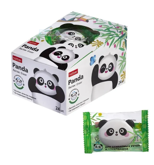 Ластик Hatber Panda