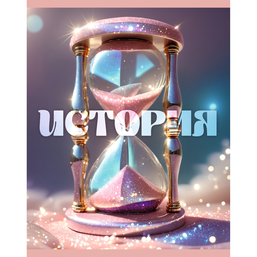 Тетрадь 48 л. клетка Эксмо Сияние ИСТОРИЯ