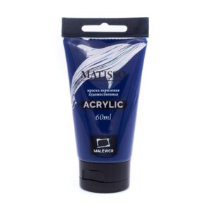 Краска акриловая худож. Малевичъ Matisso голубая ФЦ 60мл