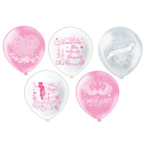 Шары воздушные Свадьба Нежность 12"