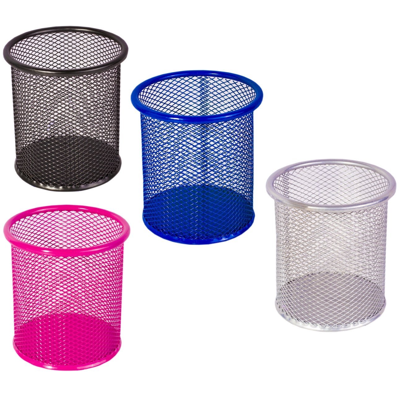 Подставка настольная стакан Alingar  круглый металлический ассорти