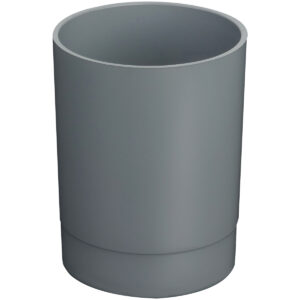 Подставка настольная стакан СТАММ Лидер, серая