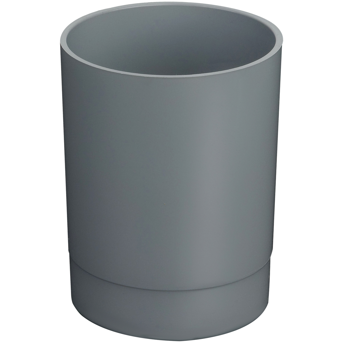 Подставка настольная стакан СТАММ Лидер, серая