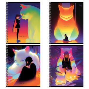 Тетрадь 96л. клетка BG Неон, на гребне