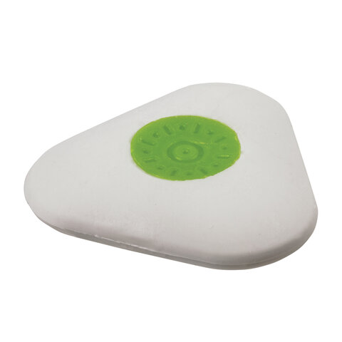 Ластик STAFF College треугольный с держателем