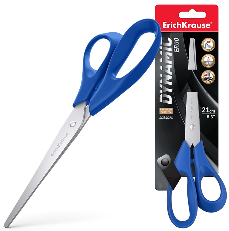 Ножницы 21см ErichKrause Dynamic