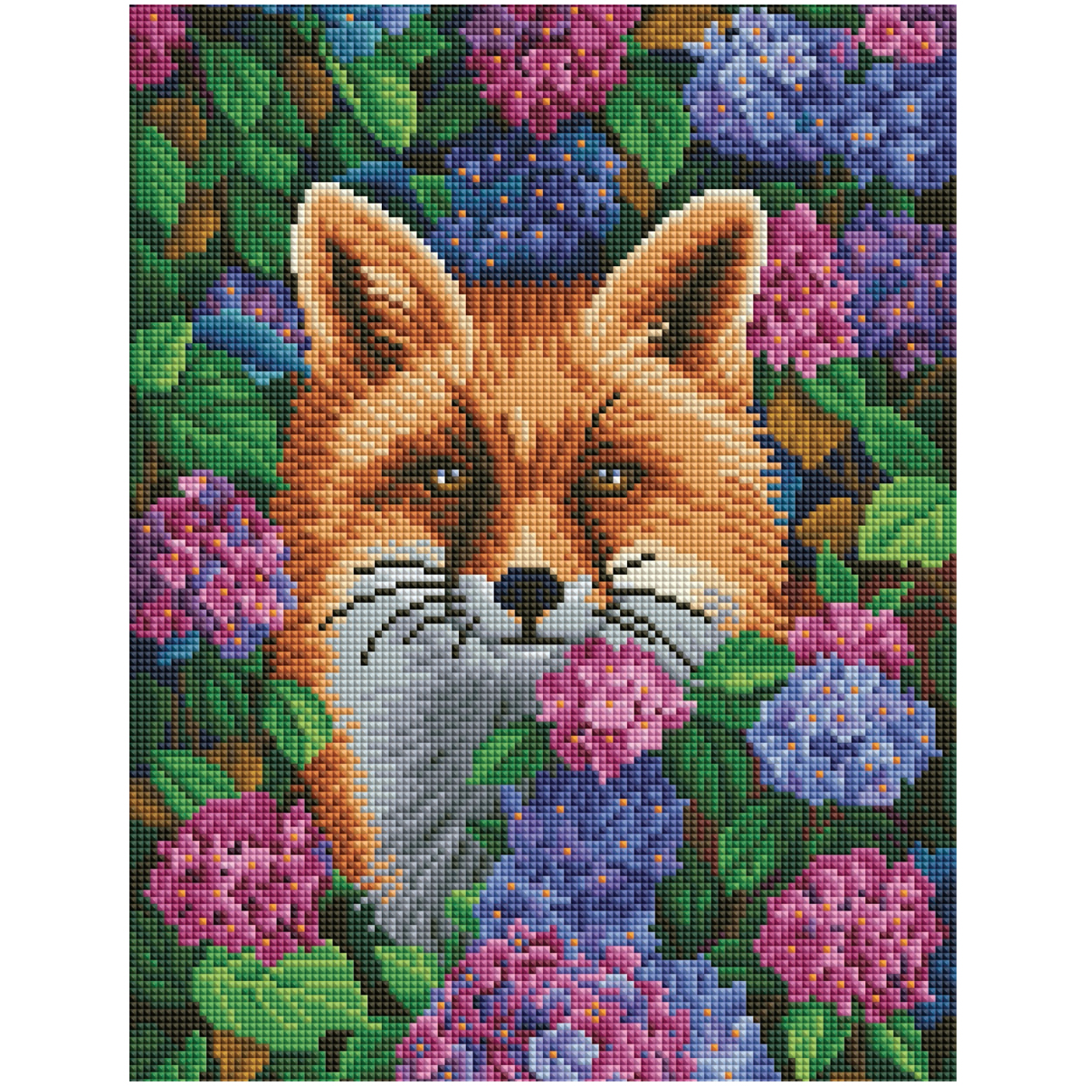 Алмазная мозаика ТРИ СОВЫ Лиса, 30х40см