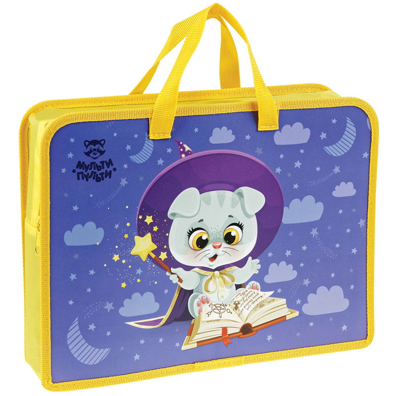 Папка с ручками Мульти-Пульти А4 Magic 75мм