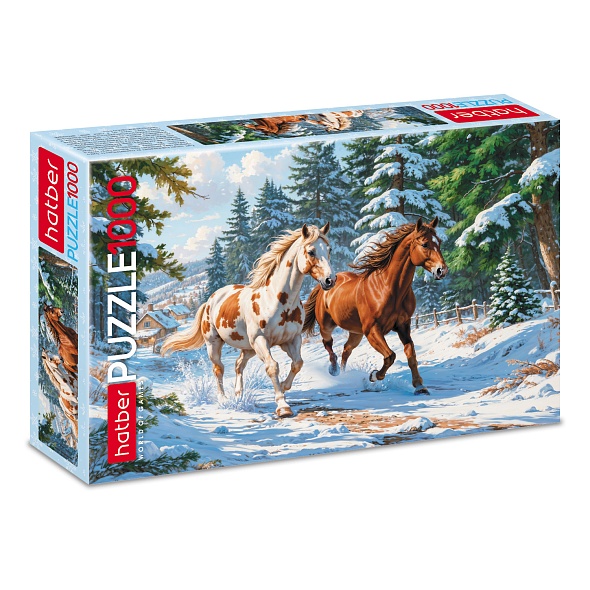 ПАЗЛЫ 1000 эл. Зимние грации 480х680мм