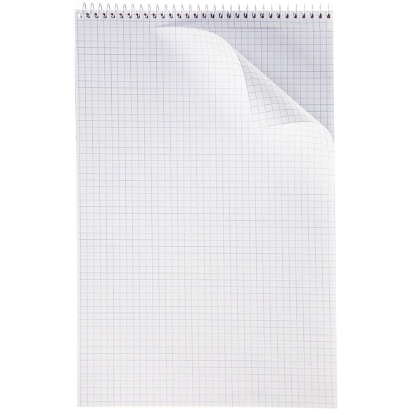 Блокнот 80л. А4 Hatber Plastic World клетка, на гребне