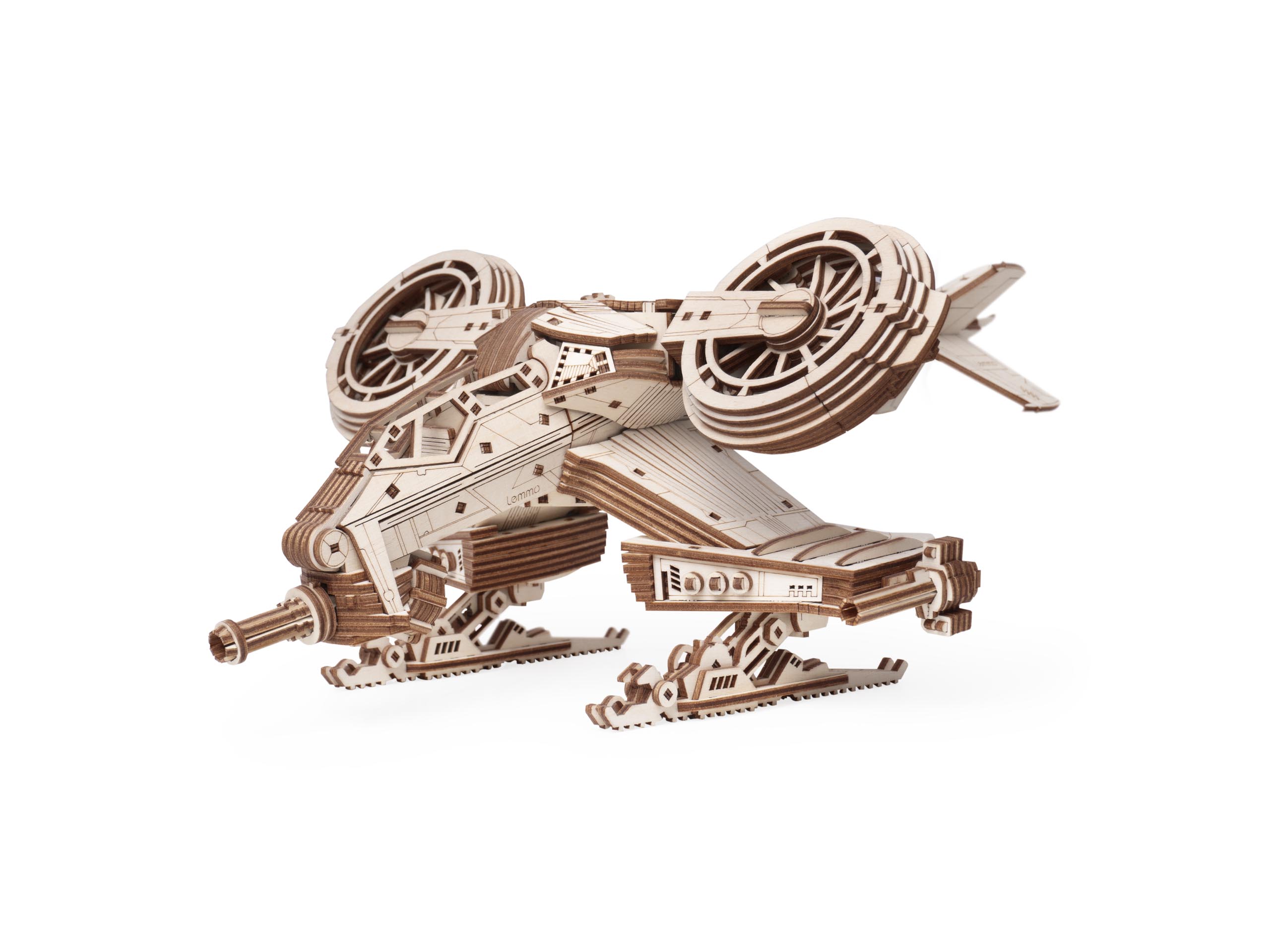 Конструктор Футуристический вертолёт Ночной беркут Lemmo