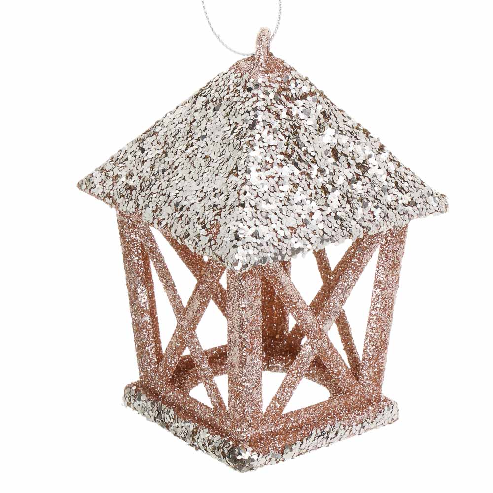 Подвеска декоративная Фонарик 11см, пластик